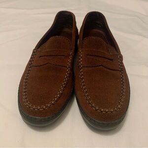 TOD’S GOMMINO Driving Shoes Women SZ 36.5 6.5 Suede Slip on Loafers Brown Italy
